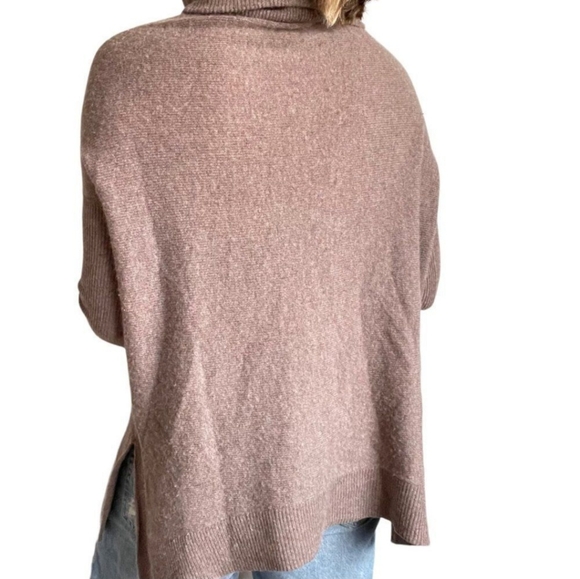 ANTONIO MELANI Cashmere Sienna Brown Cowl Neck Sweater - Picture 4 of 12